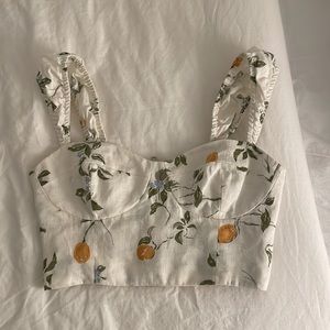 Clyde linen set - Reformation